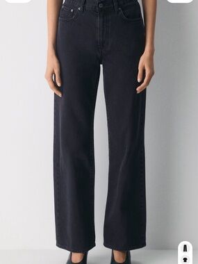 Denim Forum Farrah Hi Rise Wide Jean